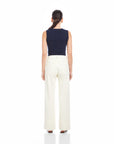 Sophia  Faux Leather Wide-Leg Pants