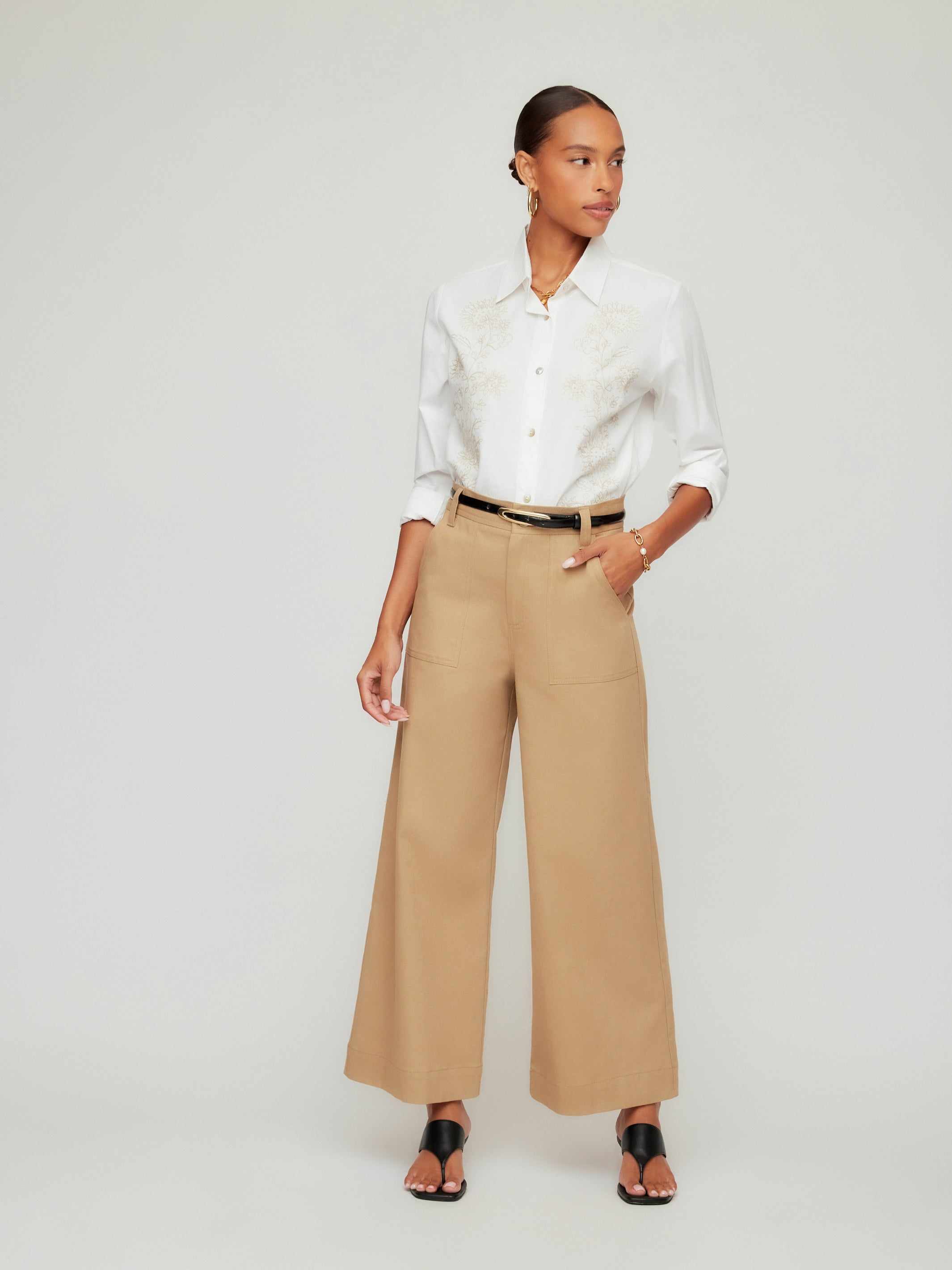 Fifteen Twenty Women's Ryder Pants In Khaki
