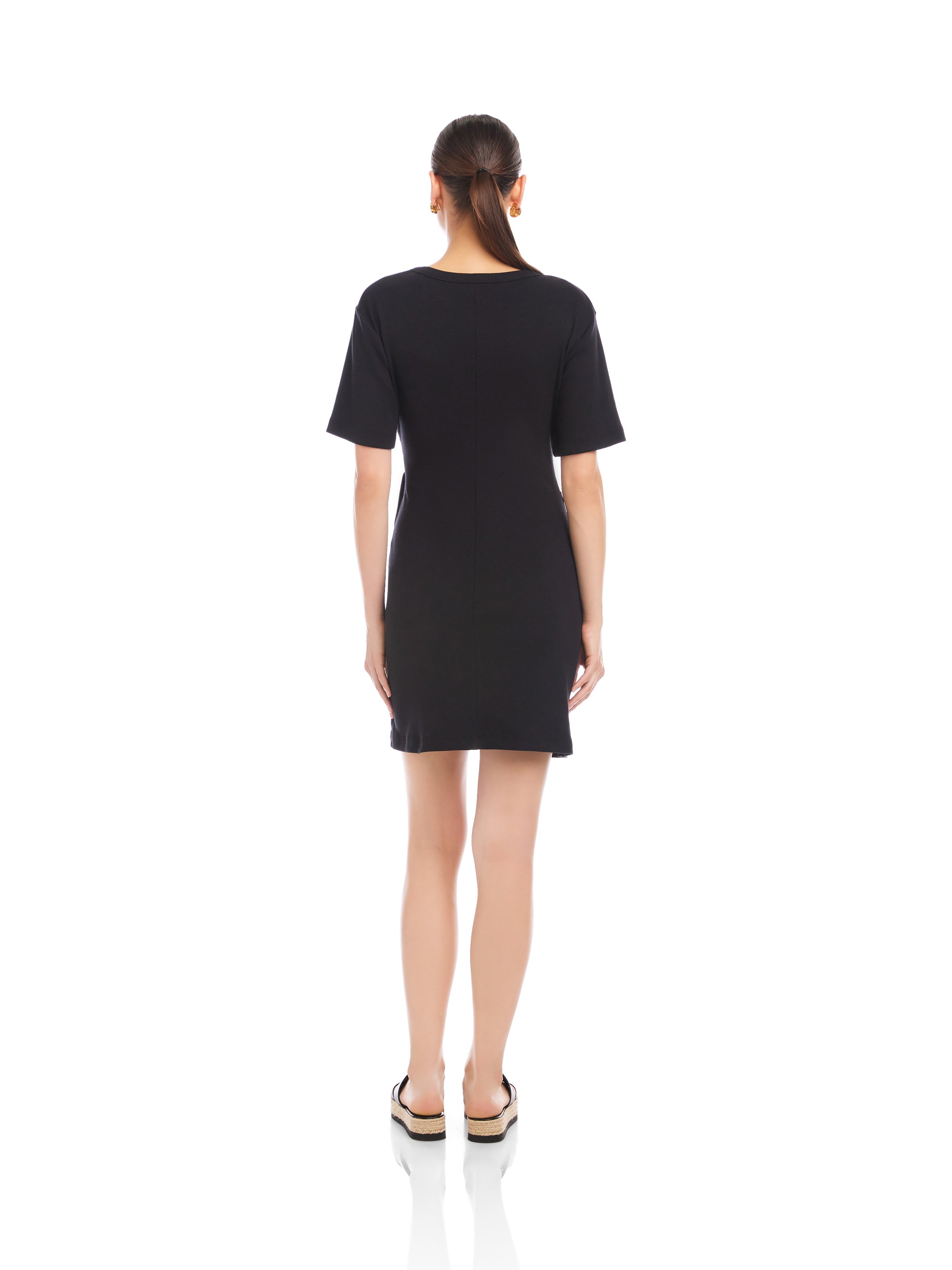 Fifteen Twenty Women's Diana Side Knot Dress - Black