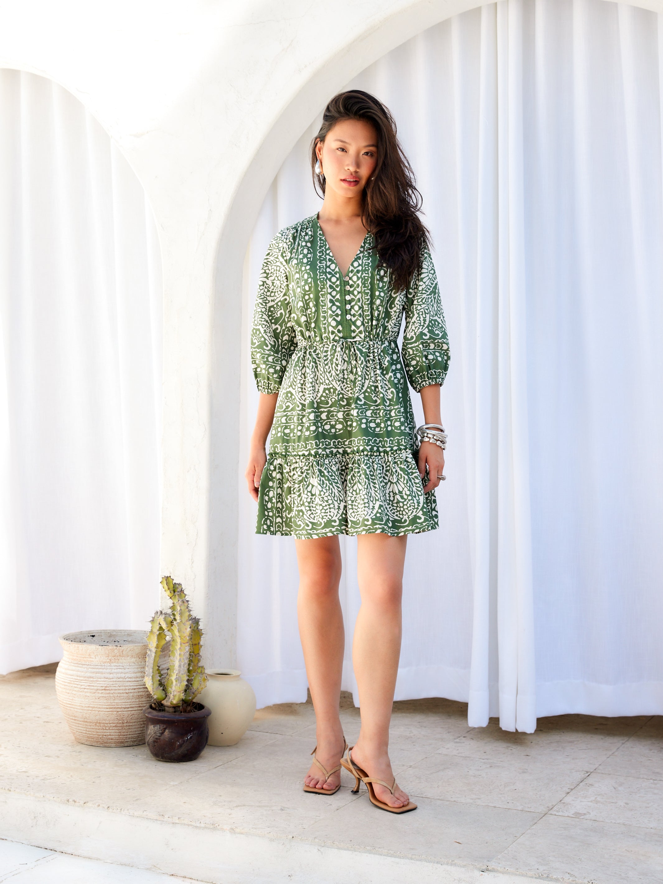 Fifteen Twenty Women's Tasha Tiered Dress | Size: M