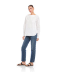 Elyse Boatneck Top