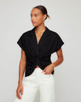 Lilian Twist-Front Top