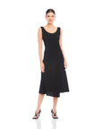 Shari Side-Pleat Dress