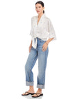 Bernice Tie-Front Blouse