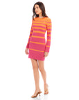 Naya Variegated Stripe Dress