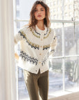 Astrid Fair Isle Cardigan Sweater