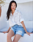 Alisa Eyelet Top