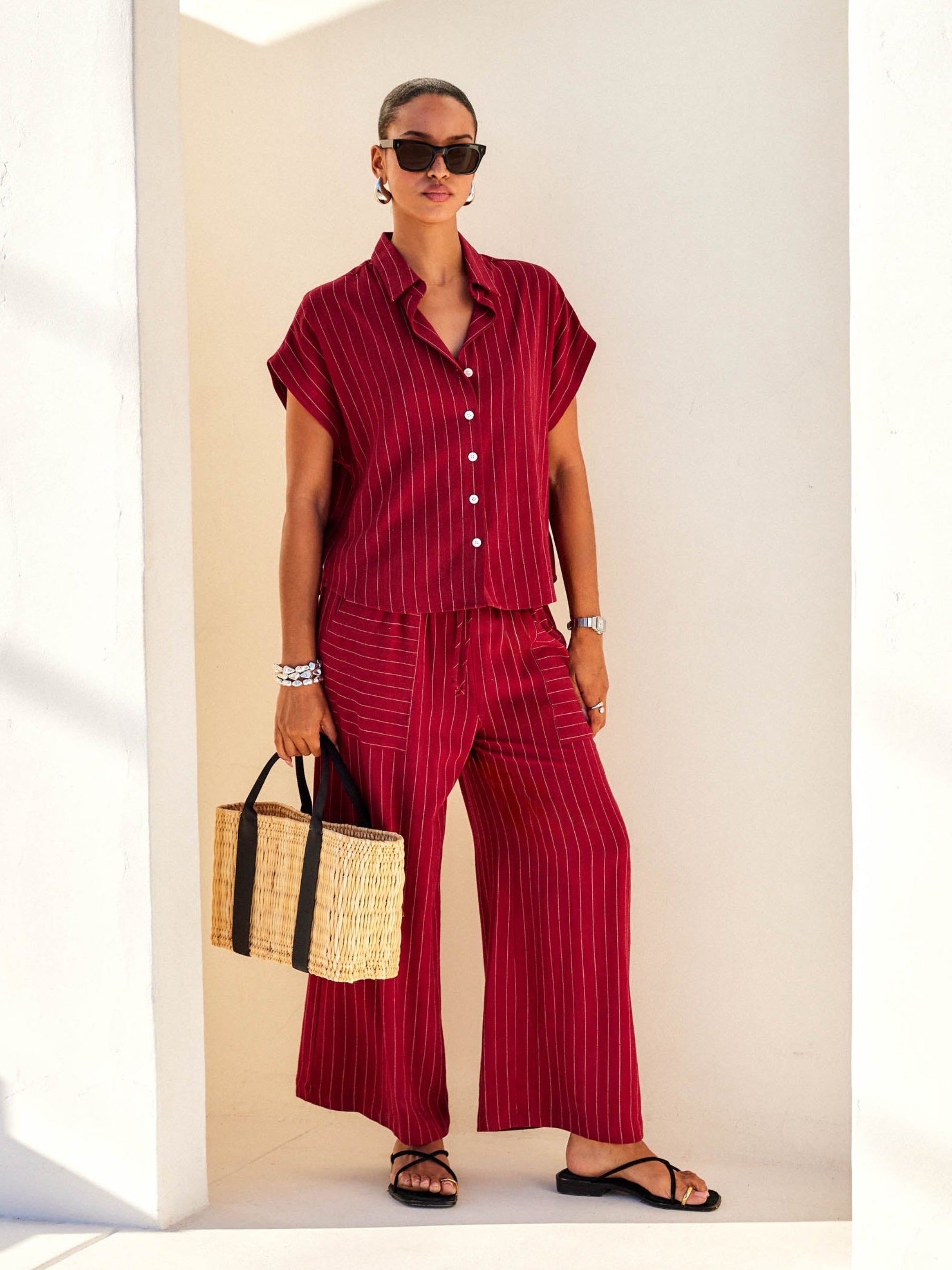 Collette Button-Up Top