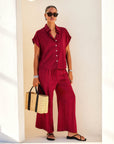 Collette Button-Up Top