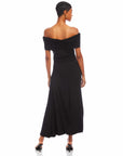 Ella Off-The-Shoulder Midi Dress