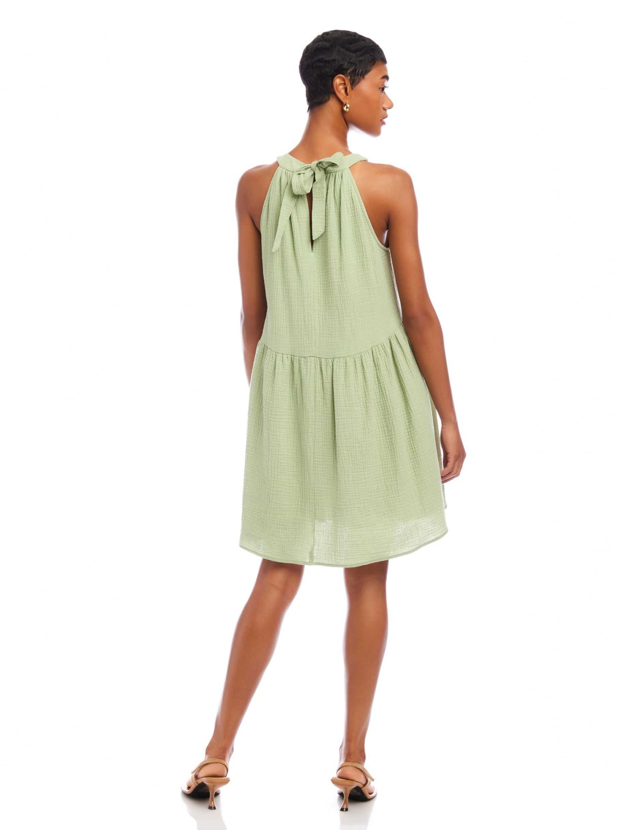 Cianni Tie-Neck Dress - Elegant, Comfortable & Versatile Women's Dress Fifteen Twenty Cianni Tie-Neck Dress - Elegant, Comfortable & Versatile Women's Dress Fifteen Twenty
