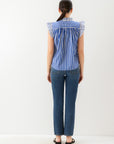 Kelly Ruffle Sleeve Top