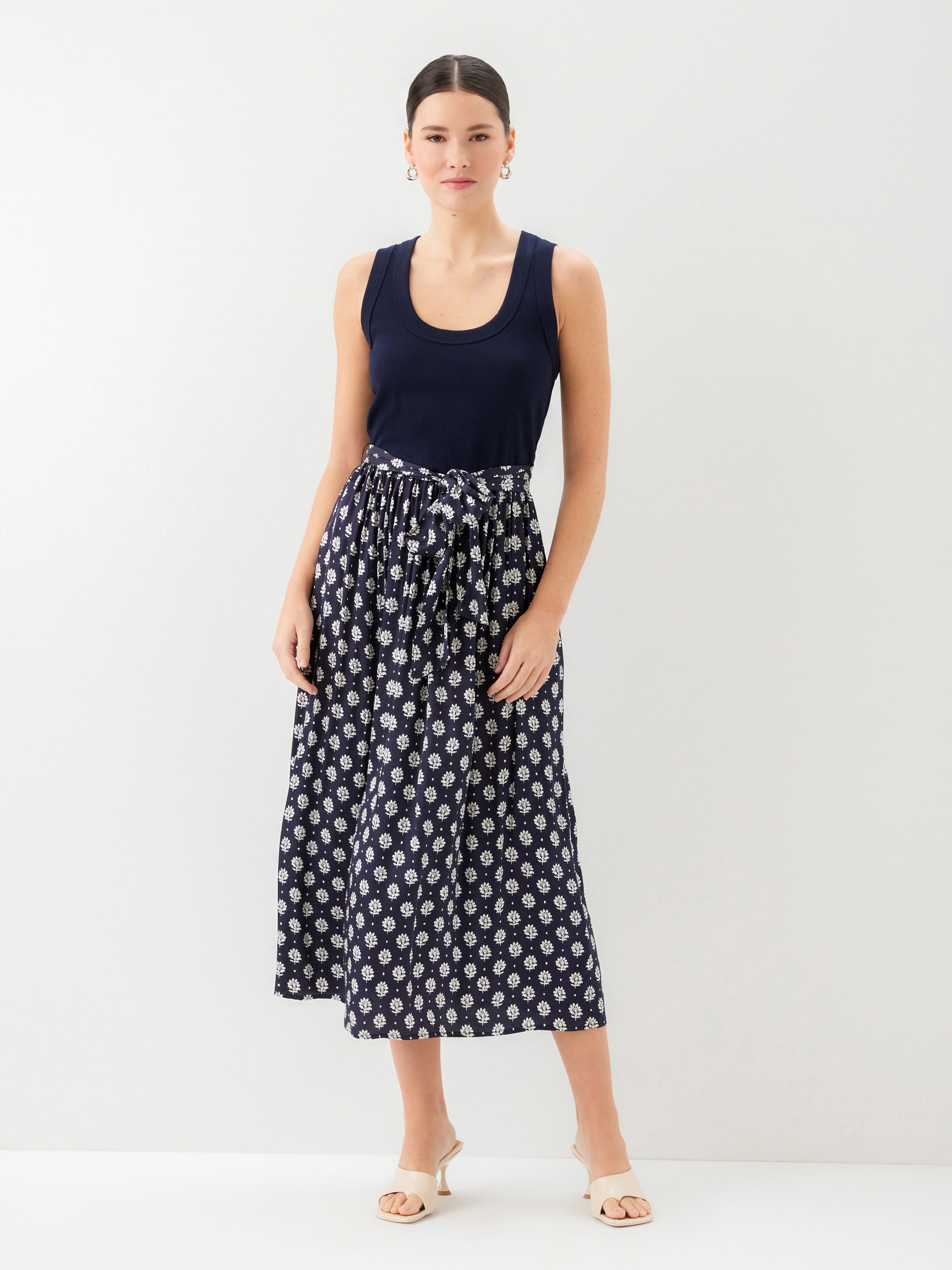 belted summer midi dress Green Gingham Midi DRESS Square Neck RUFFLE Sleeve Belted SUMMER DRESS