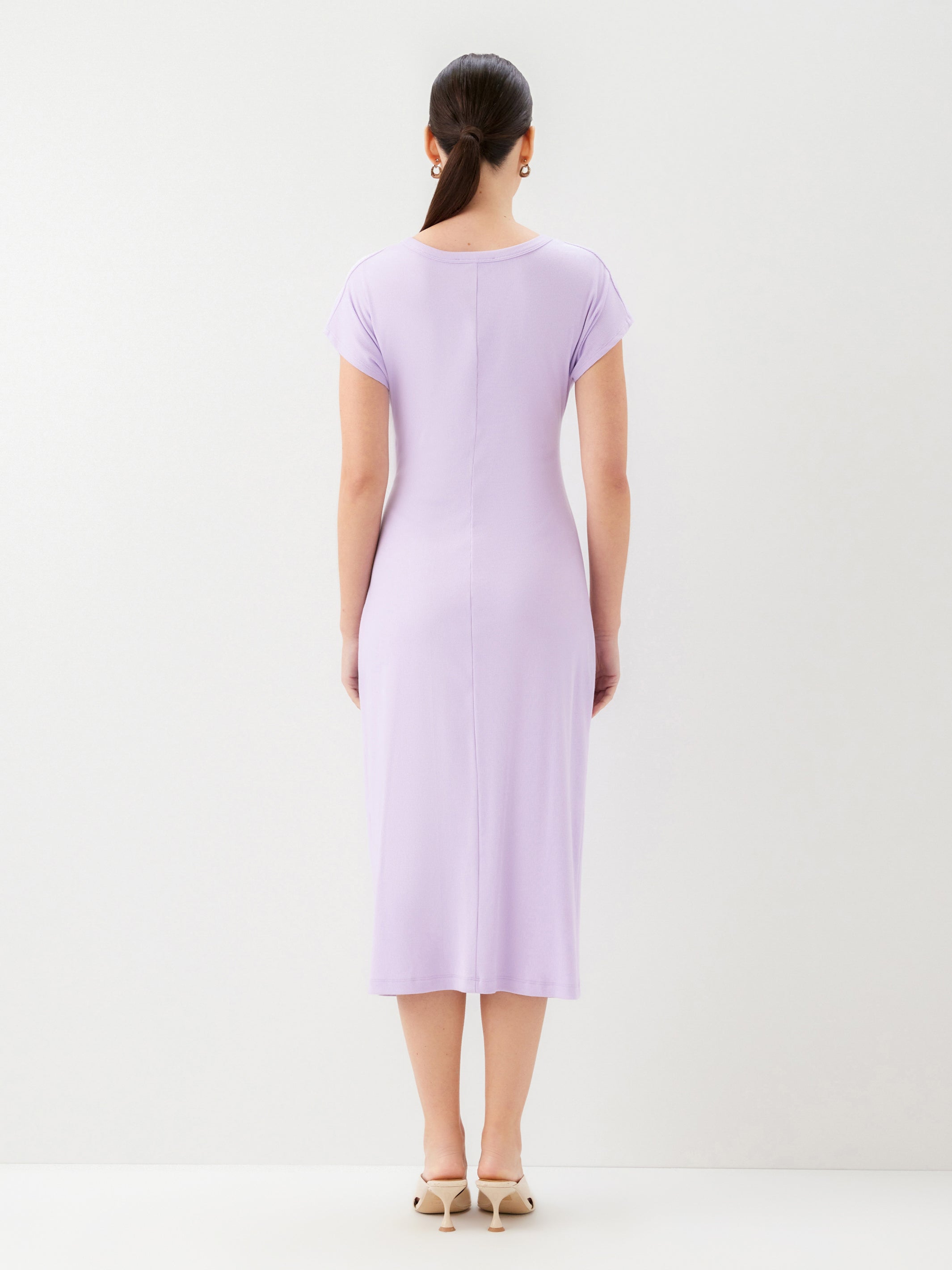 Marisa Side-Knot Midi Dress