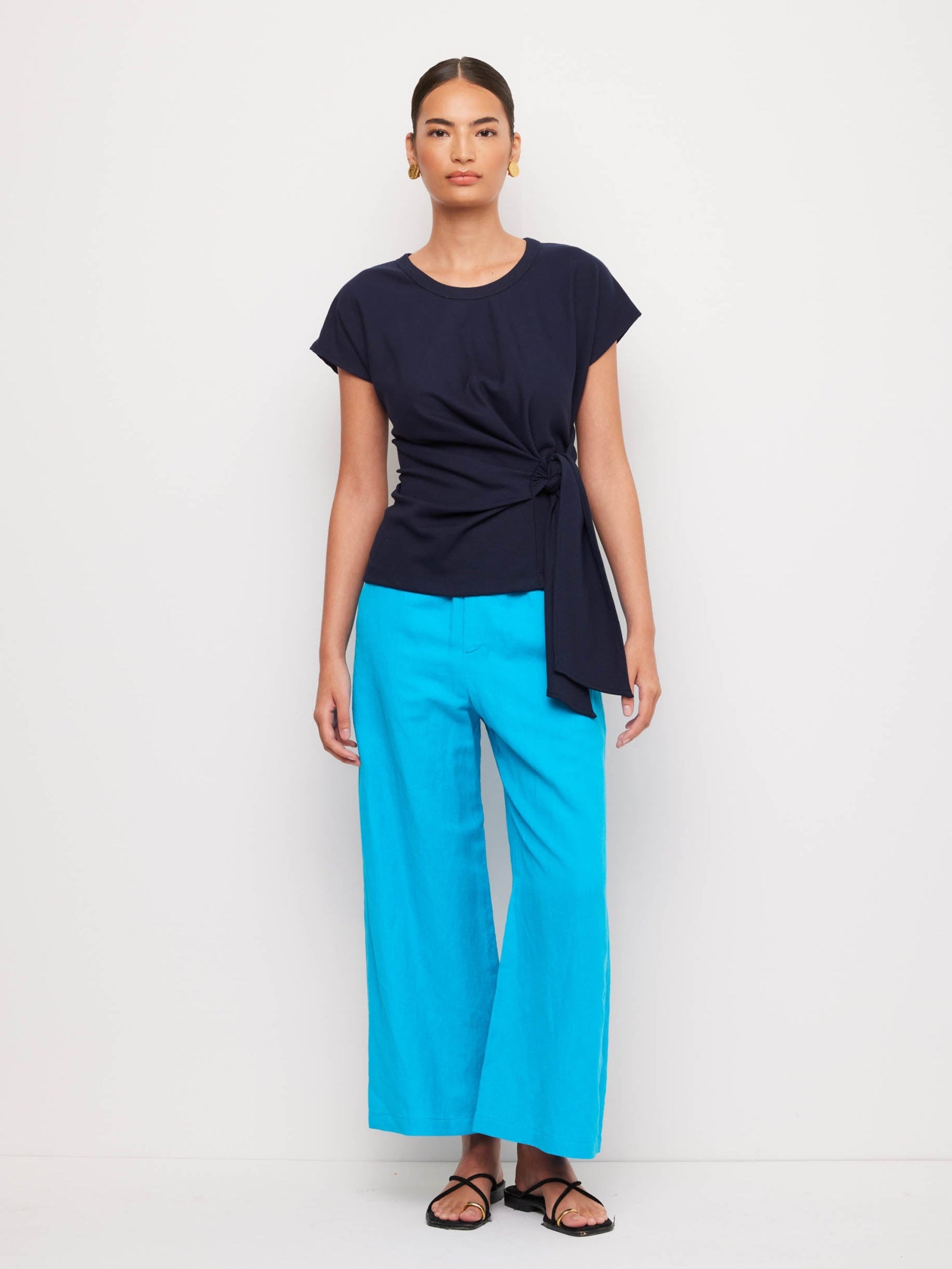 Greta Side-Knot Top