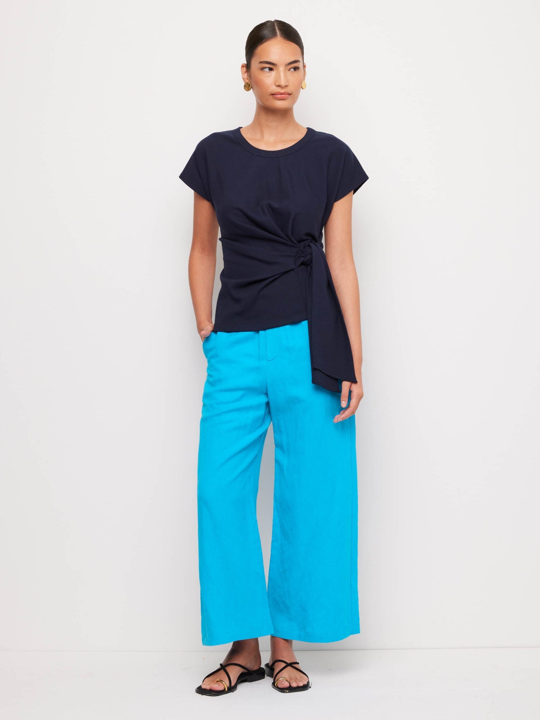 Greta Side-Knot Top