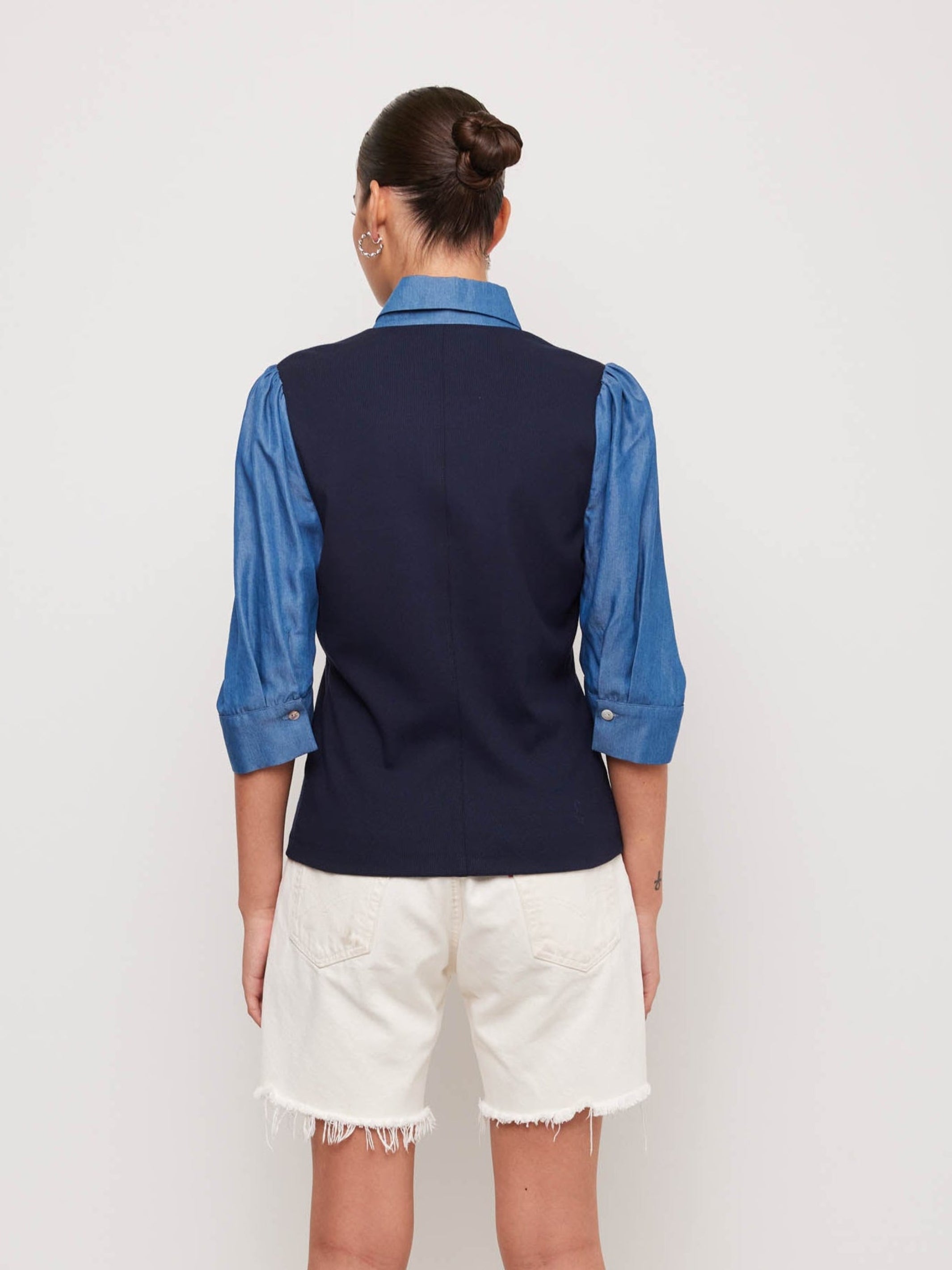 Camden Contrast Henley Top