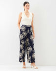 Adara Embroidered Wide-Leg Pants