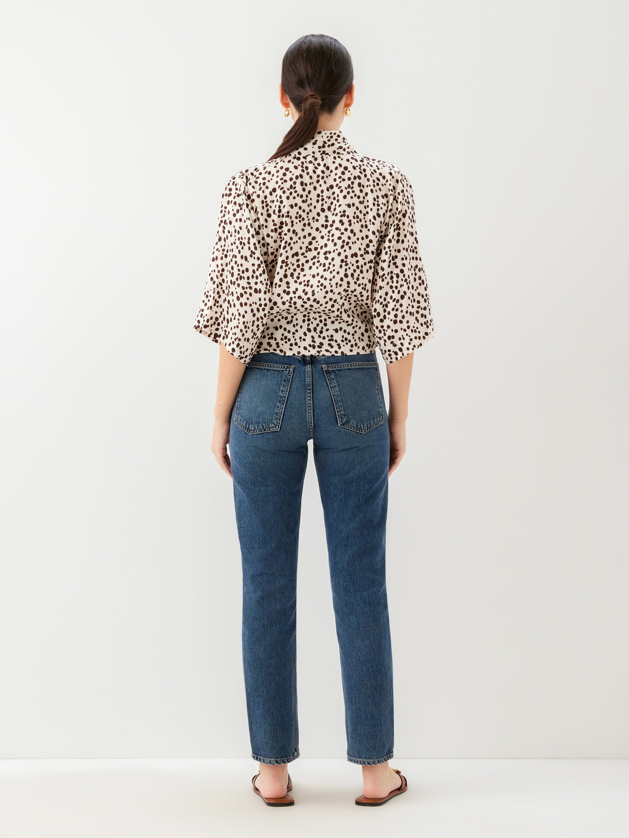 Bernice Tie-Front Blouse