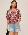 Rosie Puff Sleeve Top
