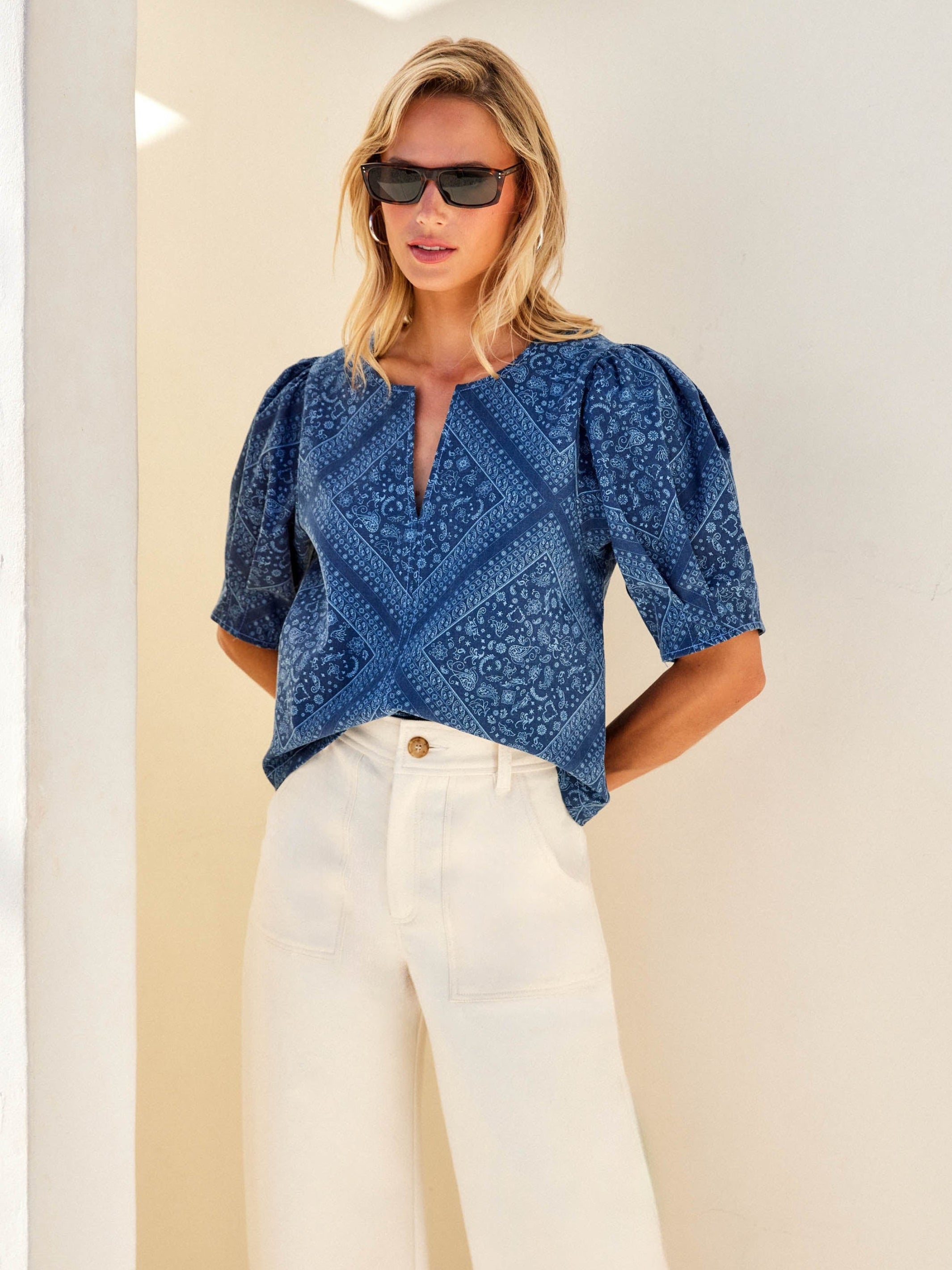Puff Sleeve Blouse