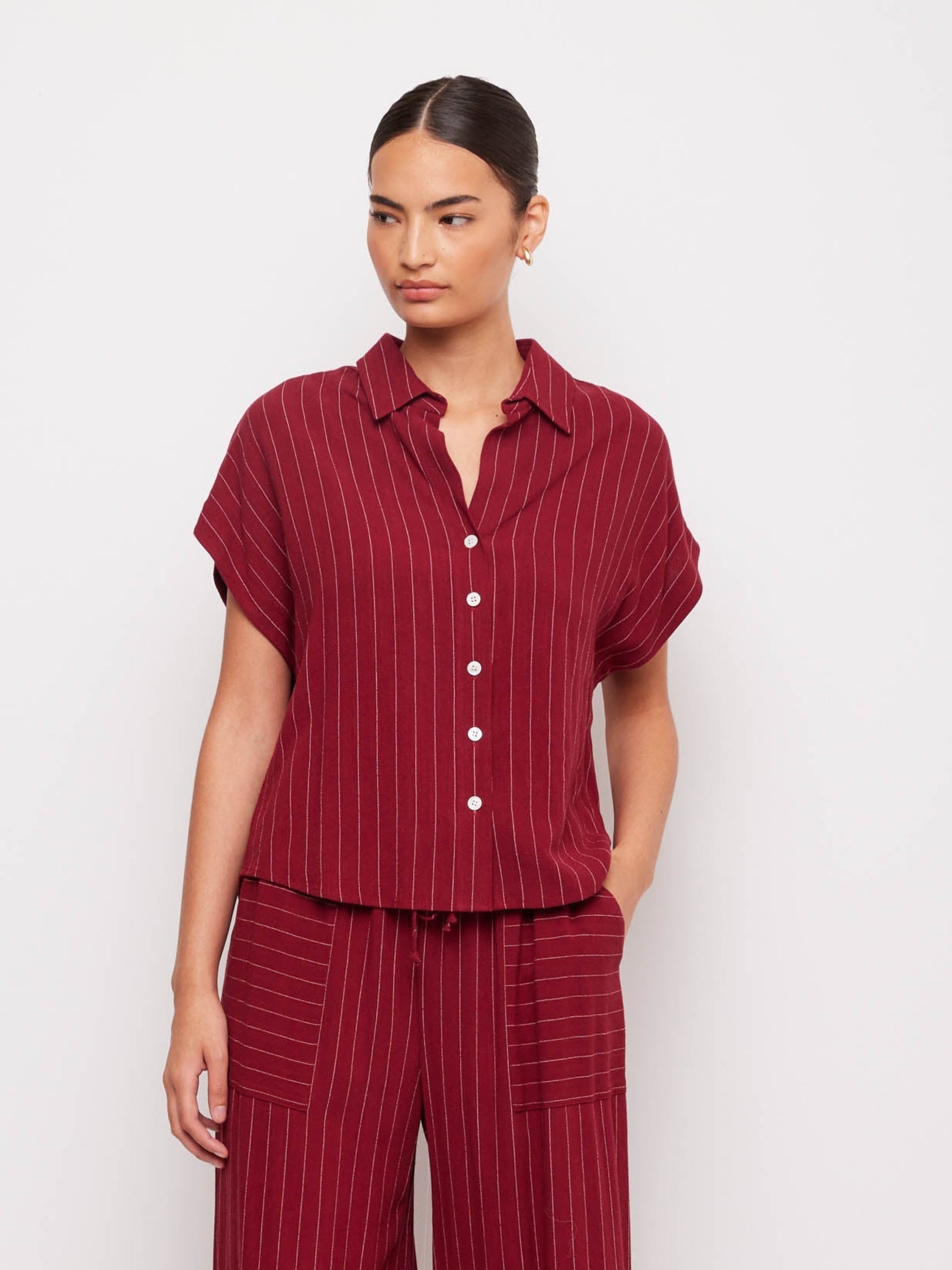 Collette Button-Up Top
