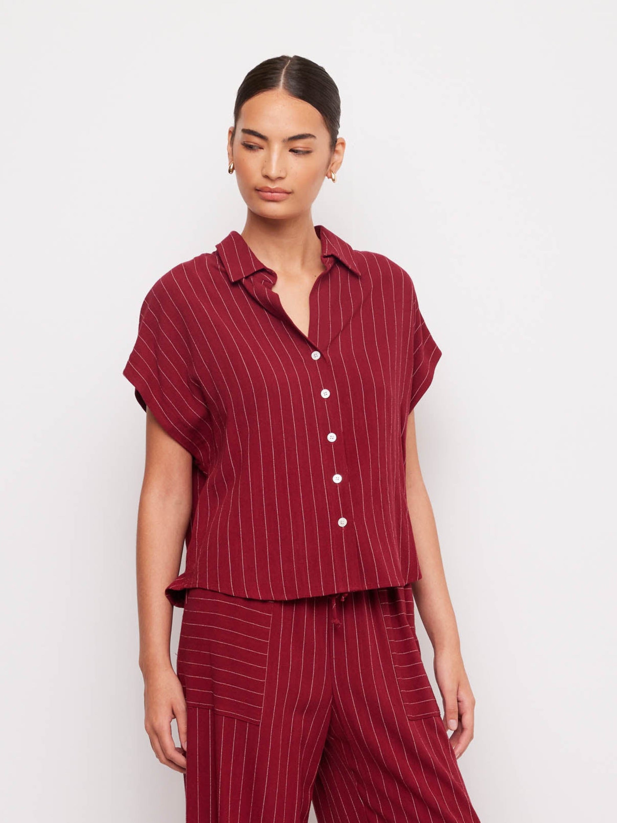 Collette Button-Up Top