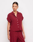 Collette Button-Up Top