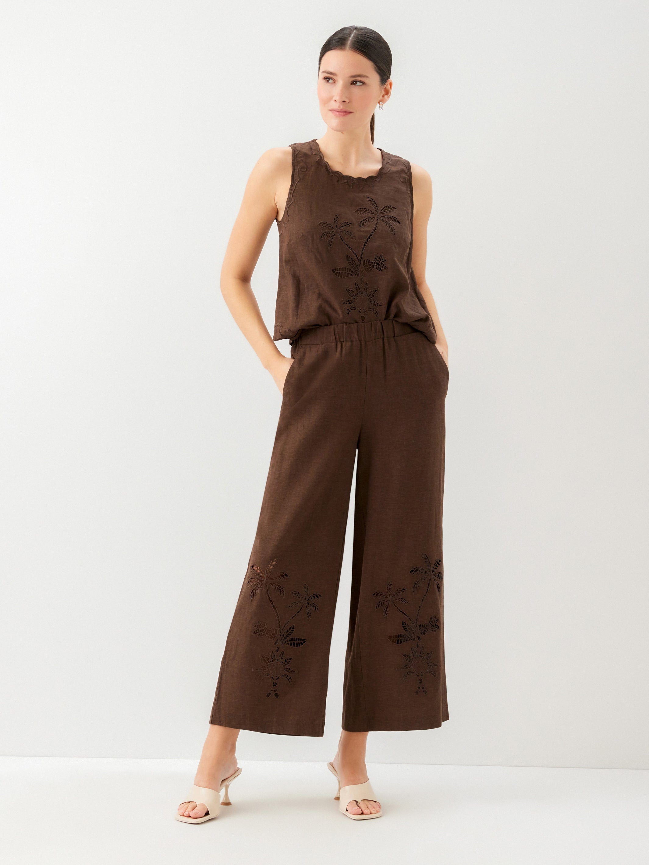 Elina Embroidered Top