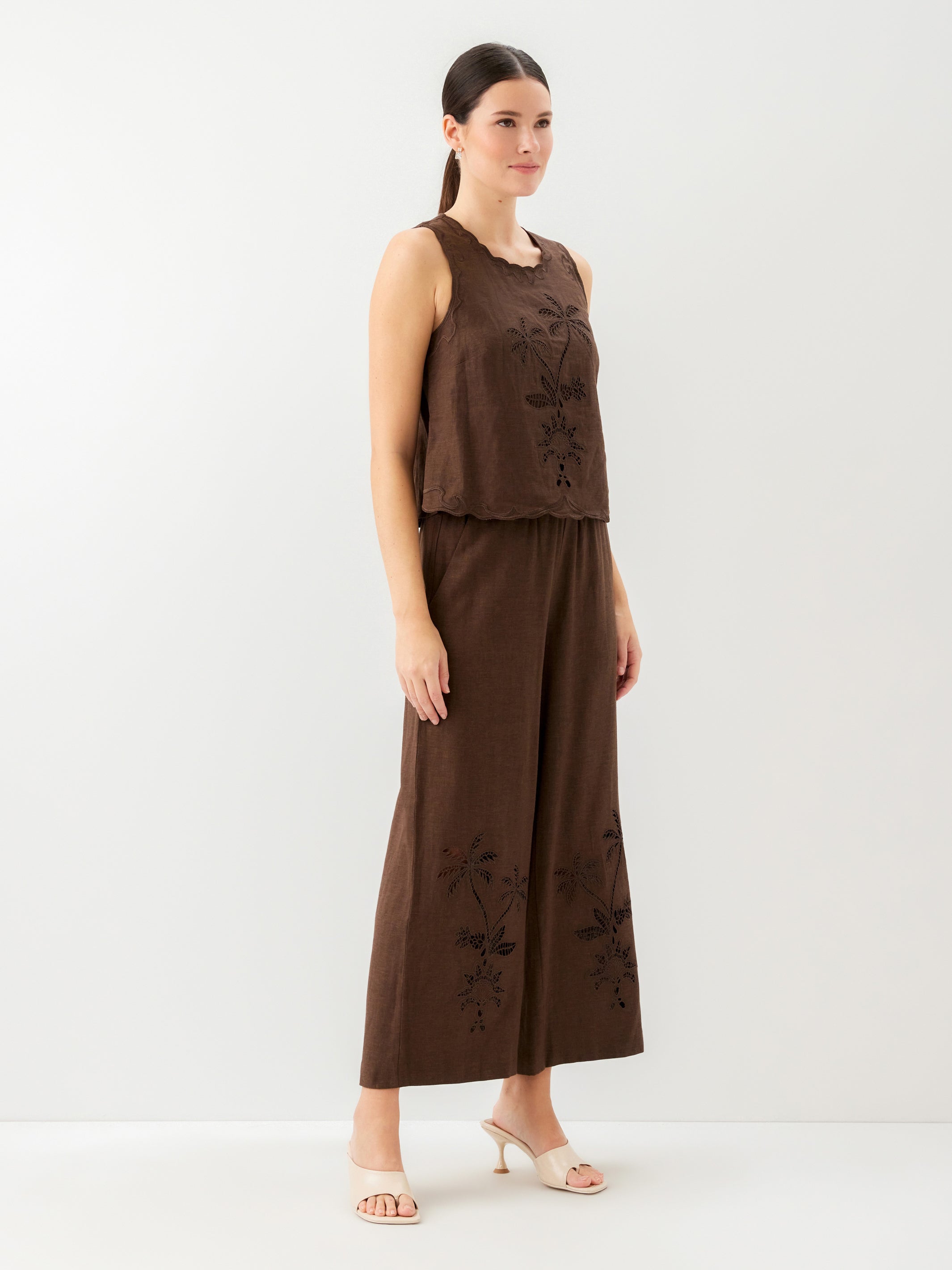 Elina Embroidered Top