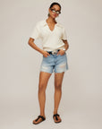 Evie Knit Polo Top
