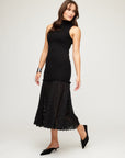 Liana Contrast Lace Dress