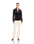 Bianca Collared Shirred Top