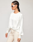 Blouson Satin Top