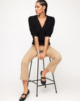 Sigourney Saddle Stitch Pants