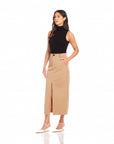 Claire Saddle Stitch Skirt