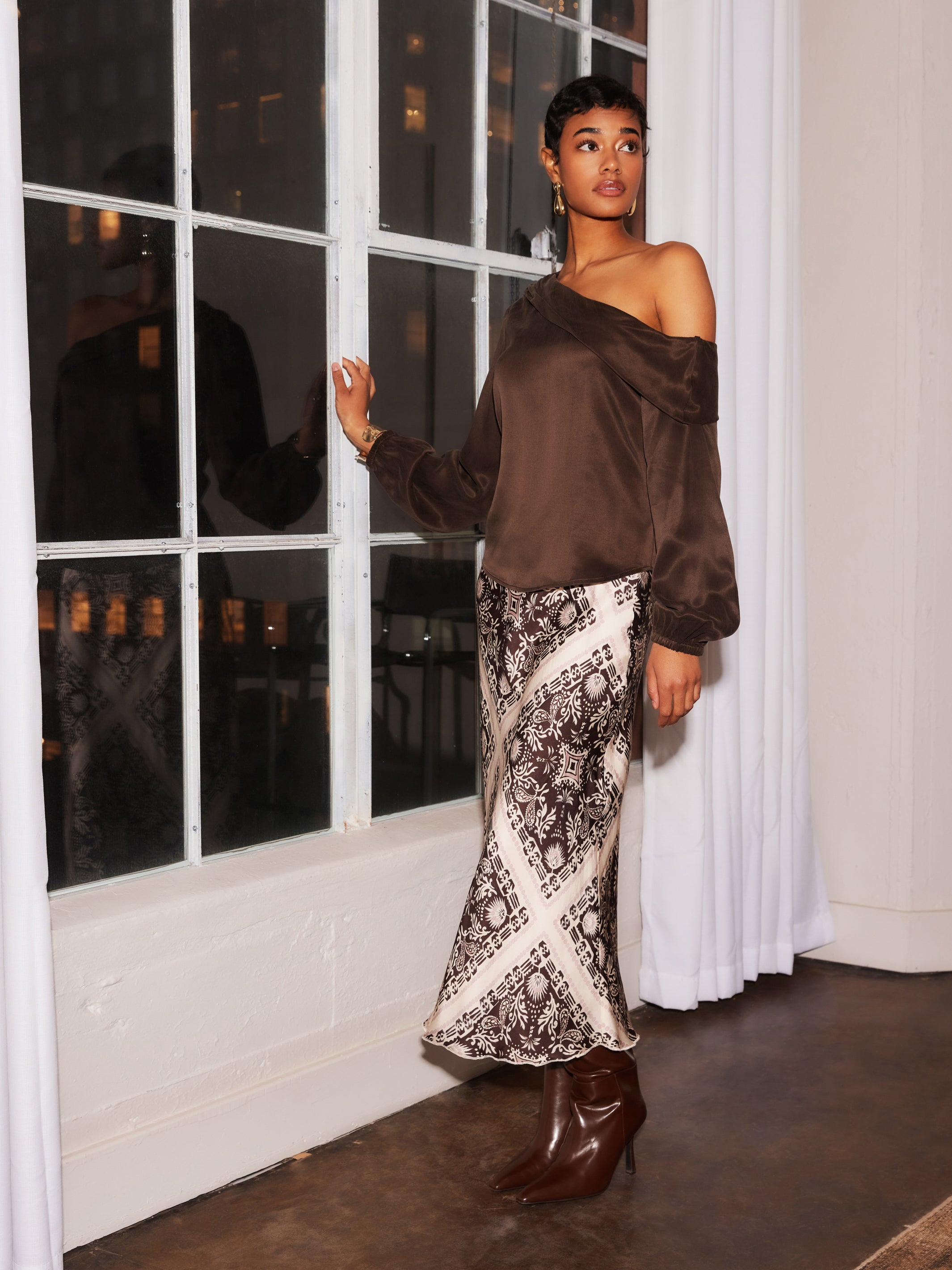 Marisa One-Shoulder Top