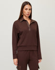 Rachel Contrast Collar Top