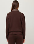 Rachel Contrast Collar Top