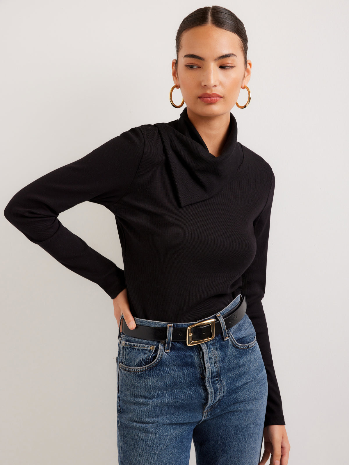 Rhonda Drape Neck Top