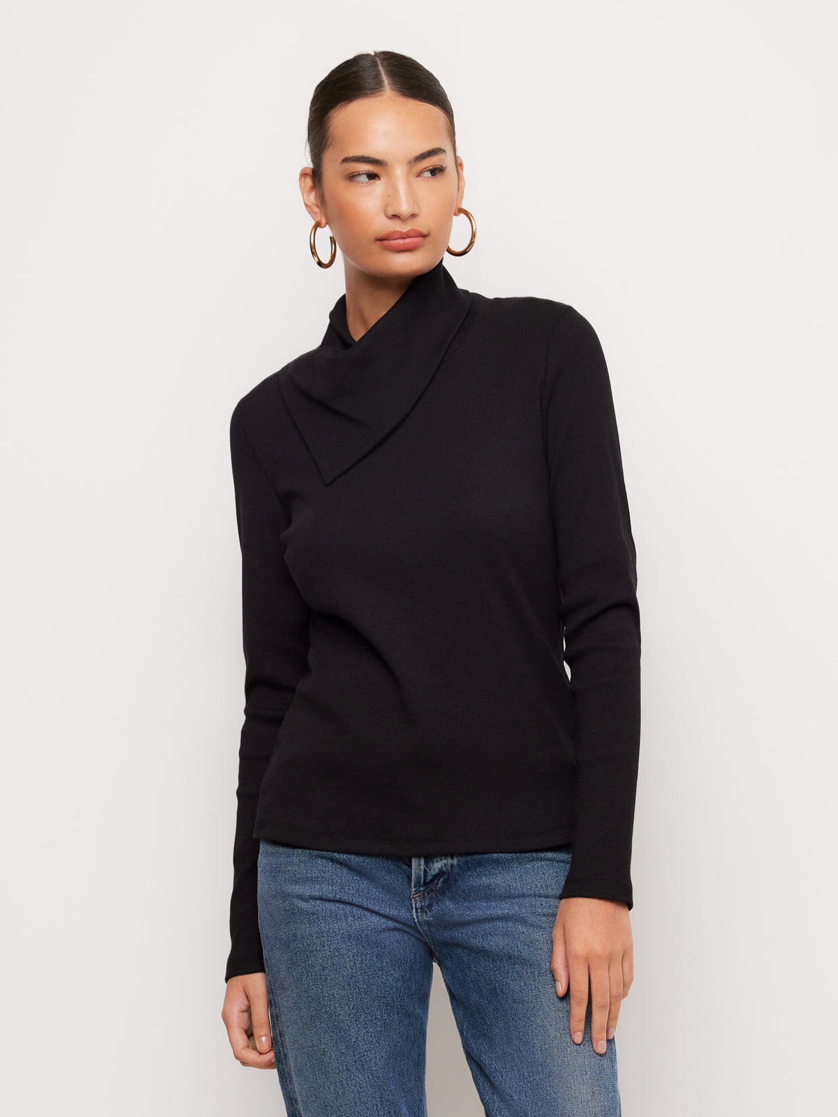 Rhonda Drape Neck Top
