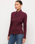 Rhonda Drape Neck Top