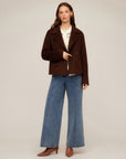 Naomi Cropped Peacoat
