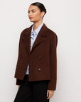 Naomi Cropped Peacoat