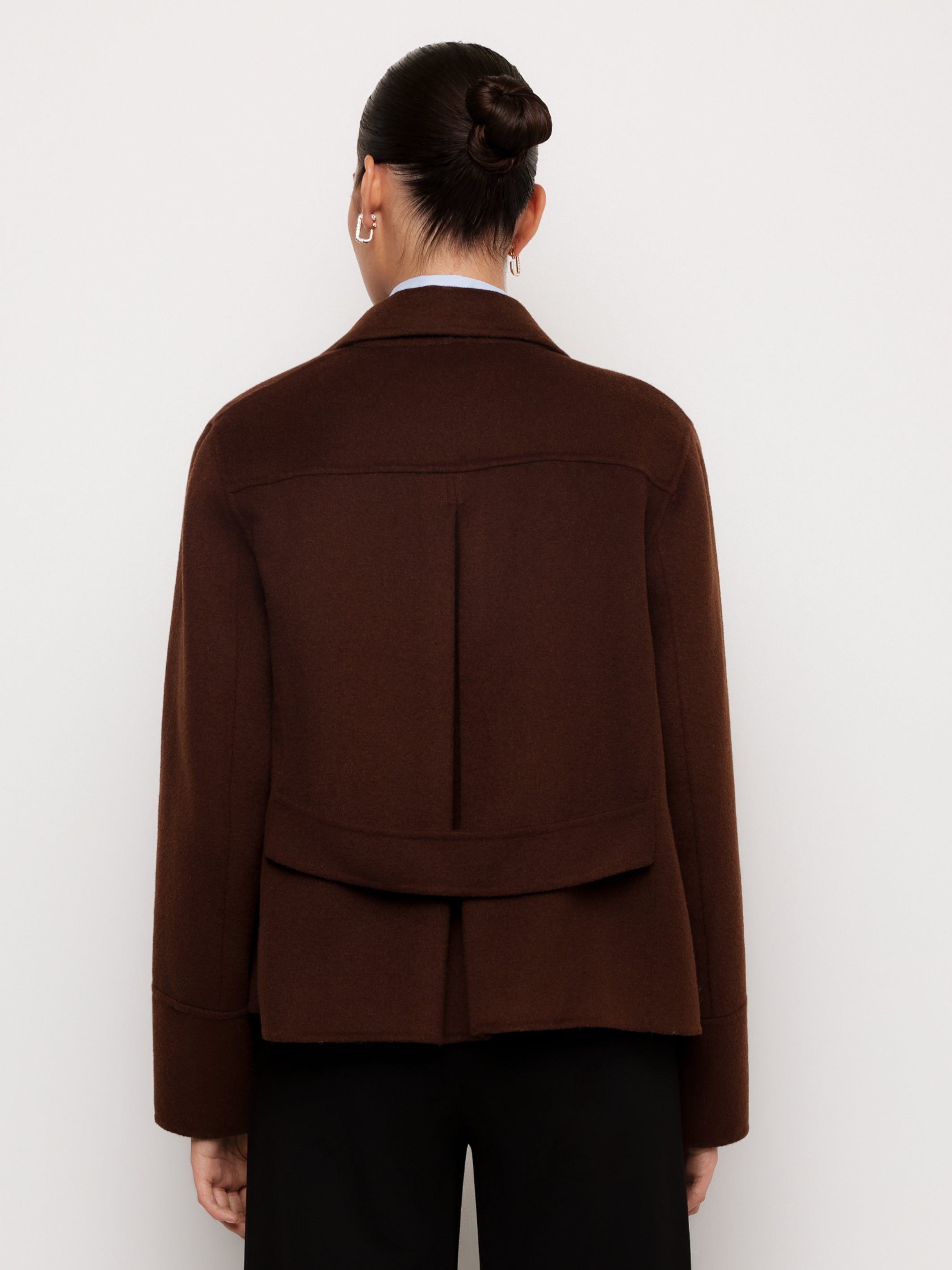 Naomi Cropped Peacoat