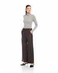 Lara Faux Leather Wide-Leg Pants