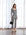 Sigourney Pintuck Pants with elastic waistband and houndstooth stretch fabric, cropped flare and pintuck detail