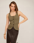 Joni Button-Up Vest