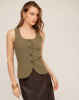 Joni Button-Up Vest
