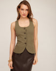 Joni Button-Up Vest